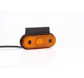 Feu de gabarit LED orange Câble 2x0,75mm² / fix. à 90°