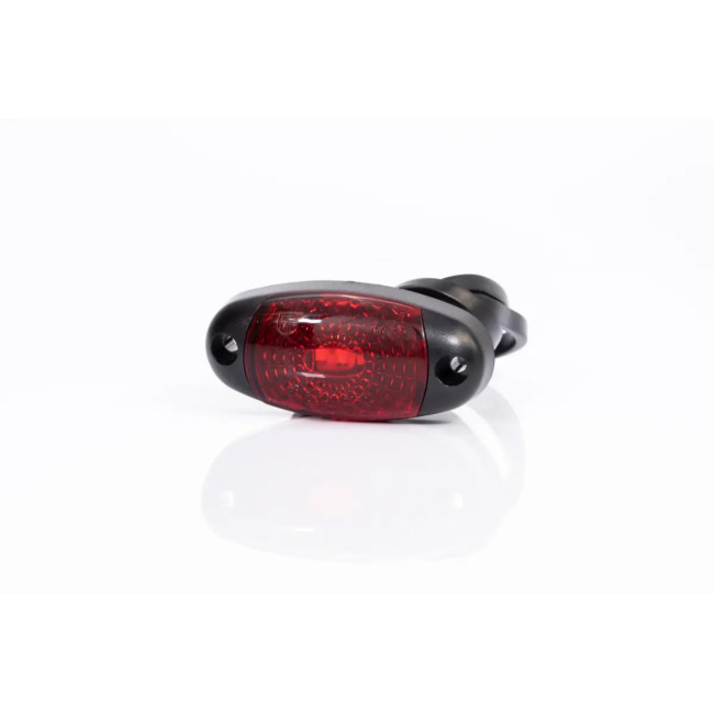 Feu de gabarit LED ovale rouge Câble 2x0,75mm²