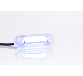 Feu de gabarit LED 12-30V bleu Câble 2x0,75mm² 0,5m