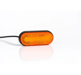 Feu de gabarit LED 12-36V orange [ADR] Câble 0,5m / fix. à plat