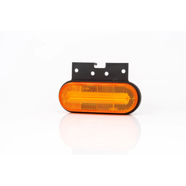 Feu de gabarit LED 12-36V orange [ADR] Câble 0,5m / fix. à plat
