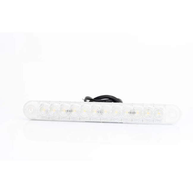 Feu de gabarit LED 12-36V blanc Câble 0,5m / adhésif