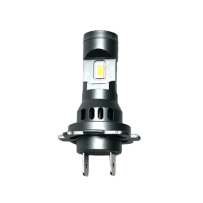 Ampoules à LED H7 12V Code/Phare blanche ou jaune Turbo
