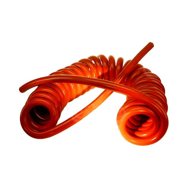 Cable batterie a spirales rouge