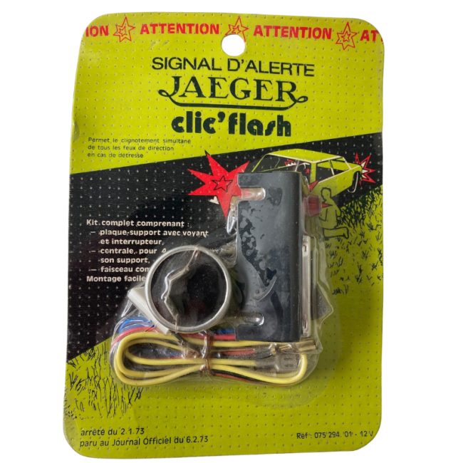Kit Warning Jaeger 12V New Old Stock