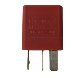 Micro relais 12V 30A avec résistance Rouge