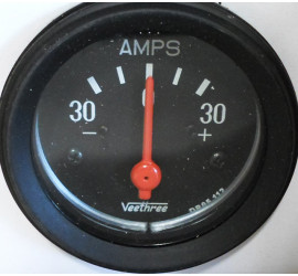 Amperímetro 30-0-30 12V