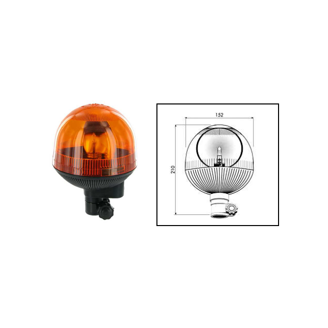 Emergency Light Ball + 12V H1