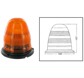 LED luce di emergenza 12V / 24V arancione