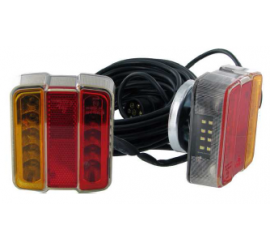 Magnetic Kit LED rear lights 4.0m between fires, 12m supply
