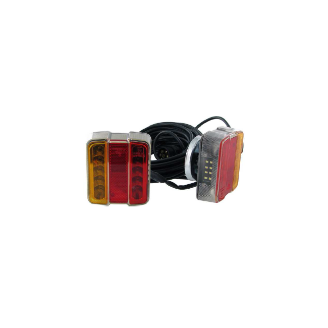 Kit magnétique feux LED arrière 4.0m entre feux, 12m alimentation