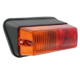 Taillight inclined left base