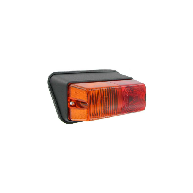 Taillight inclined left base