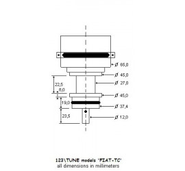 Allumeur électronique programmable 123 TUNE 4 cylindres