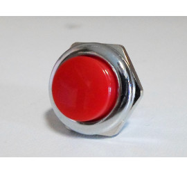 Mini bouton poussoir métal OFF-(ON)