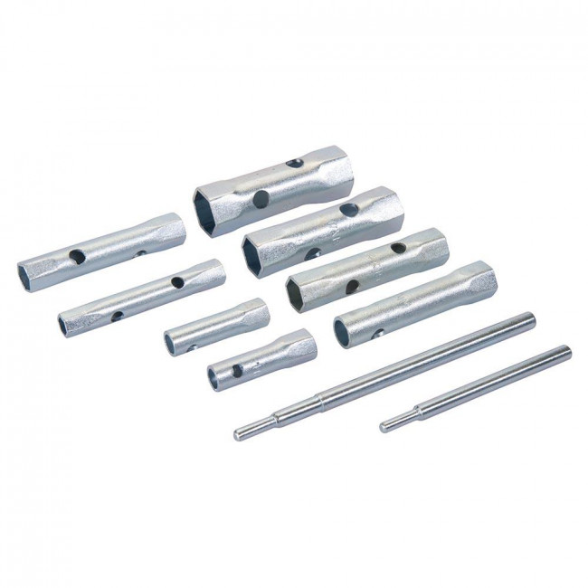 Set of 8 metric tubular keys 8-22 mm