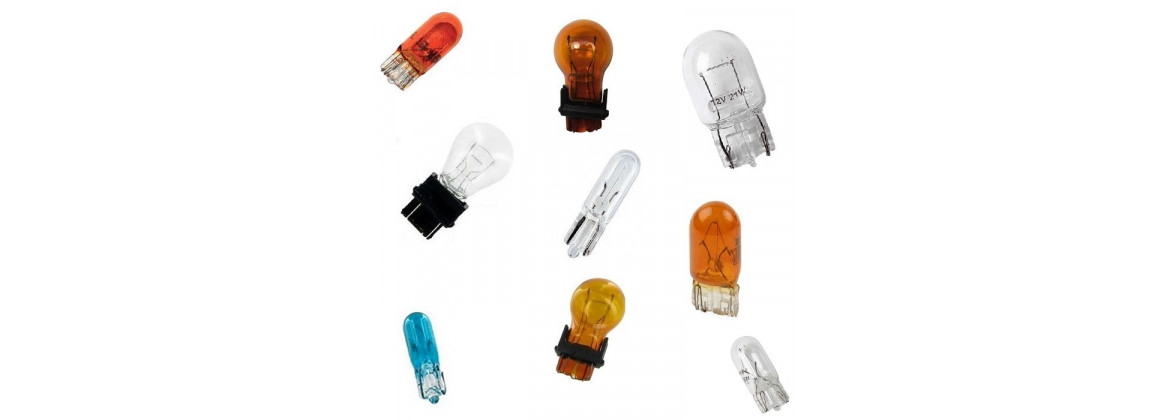 Lamps Wedges (Cap glass / without CAP) | Electricity for classic cars