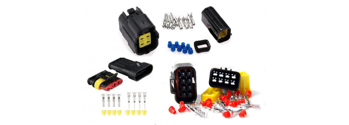 Kit waterproof connectors | Electricity for classic cars