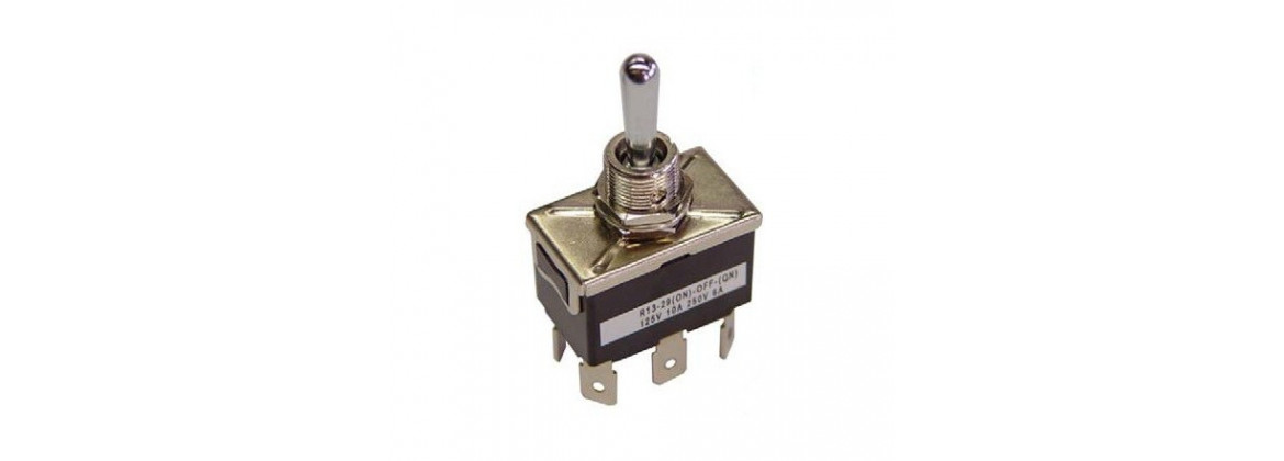 Metal lever switch | Electricity for classic cars