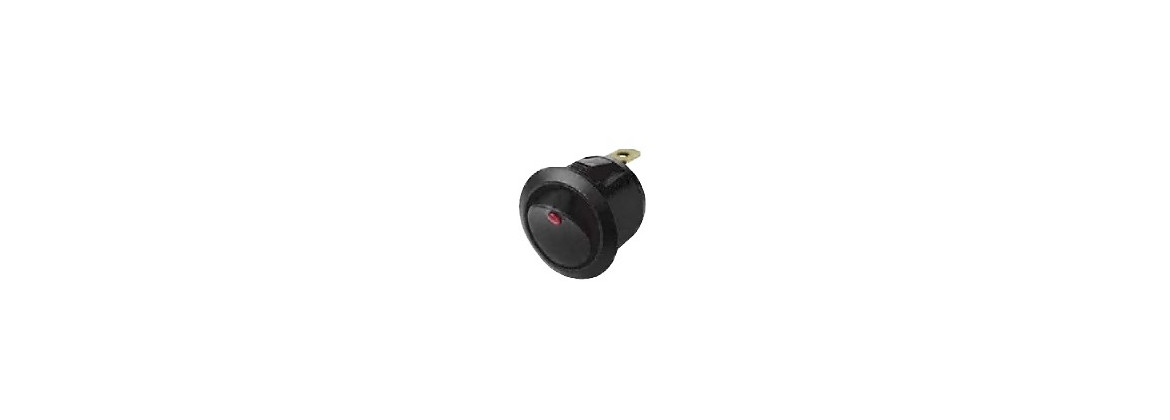 Microswitch recessed toggle round | Electricity for classic cars