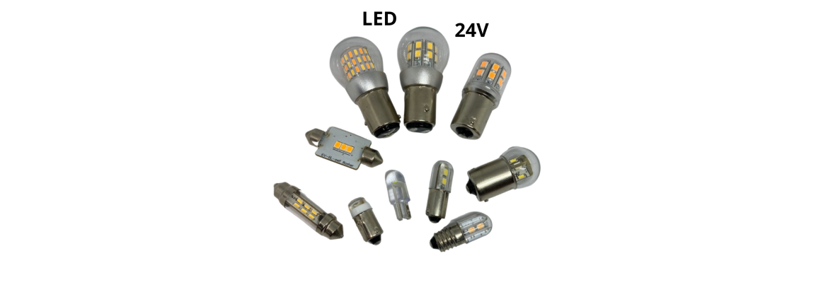 24V LED Light Bulbs | Electricity for classic cars