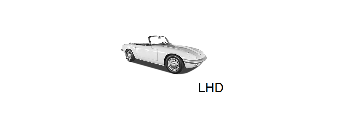 Lotus Elan S2 - LHD (conduite normal) | Electricidad para el coche clásico