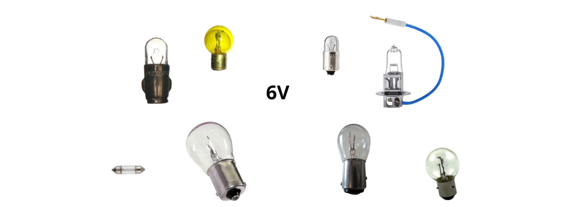 Bulb 6V | Electricity for classic cars