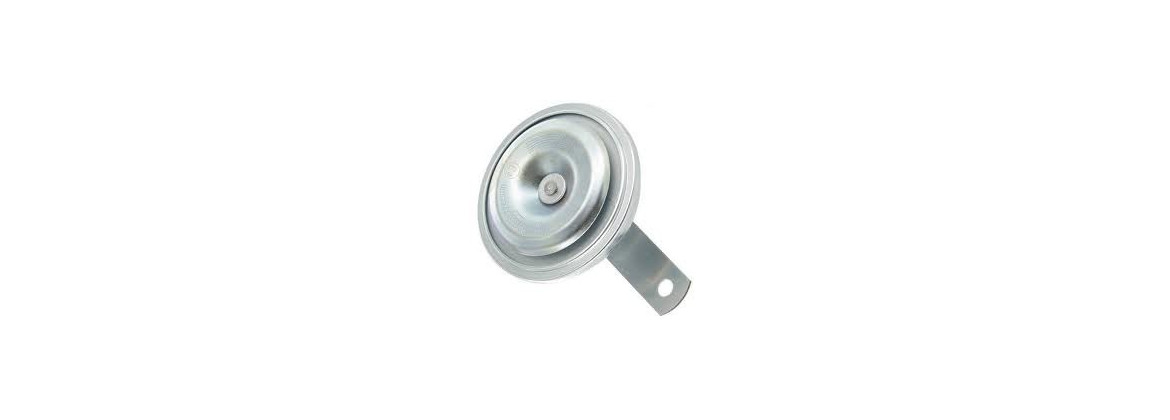 Round acoustic warning devices 6V and 12V (horn) | Electricity for classic cars