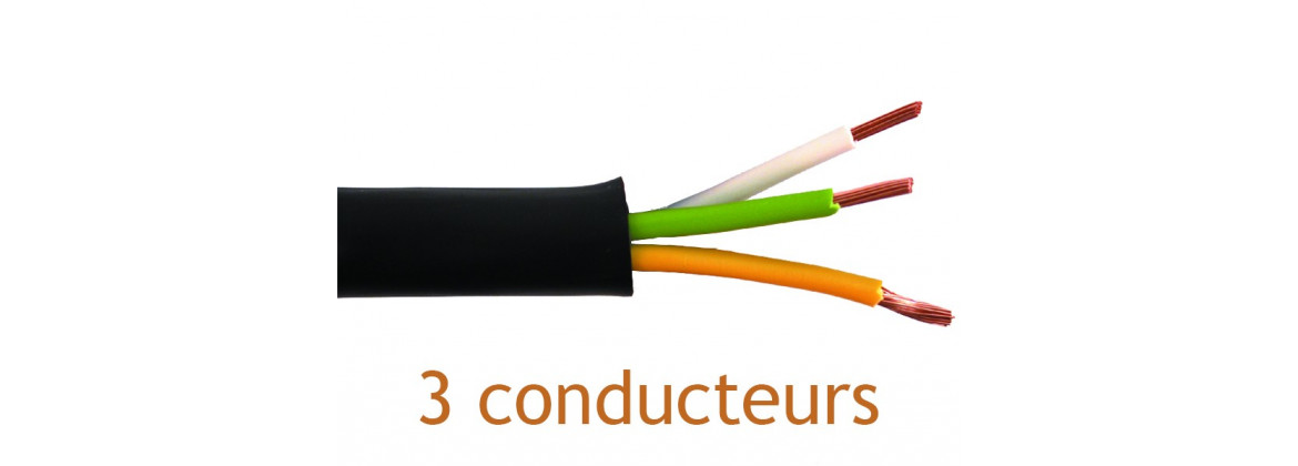 Cable 3 conductors | Electricity for classic cars