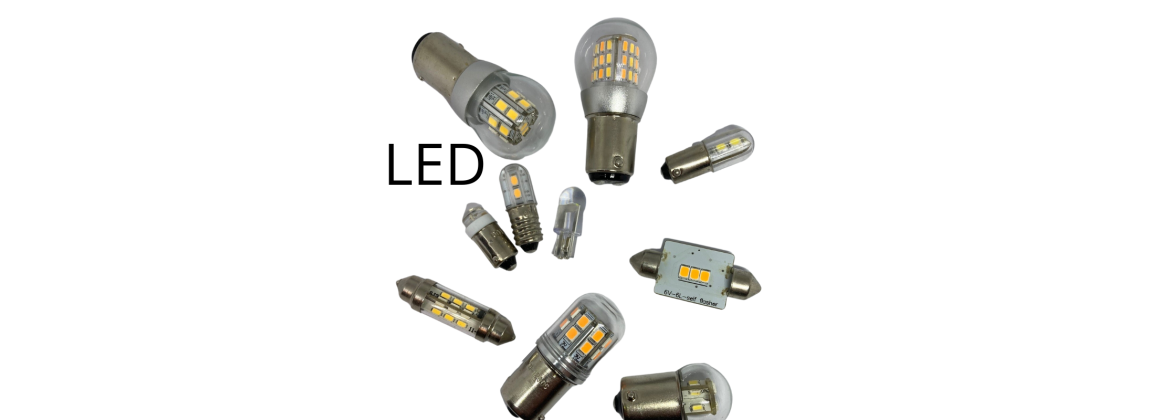 Auto-LED-Lampe BA20D S2, 4 CSP-LEDs, 1.800 lm